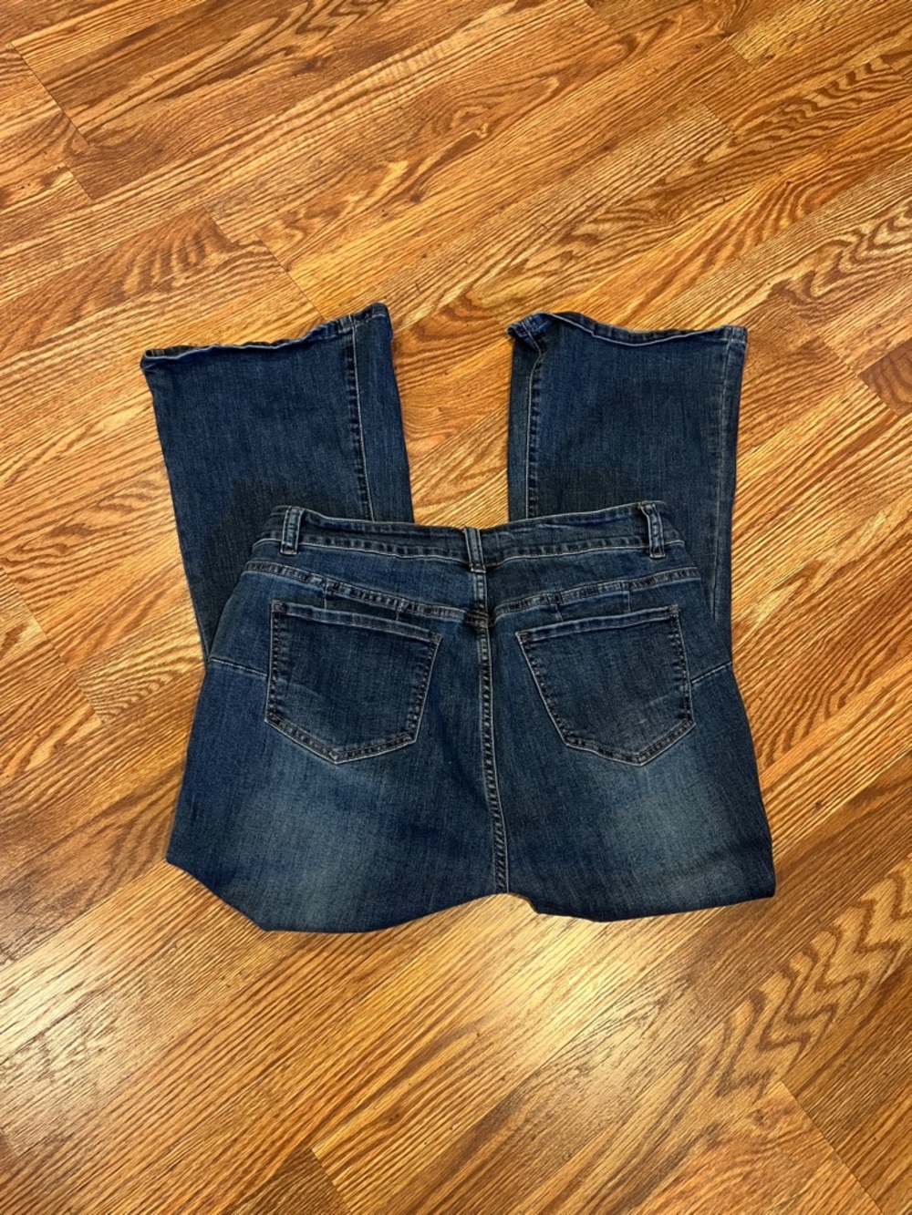 BloomChic Dark Blue Boot Cut Jeans